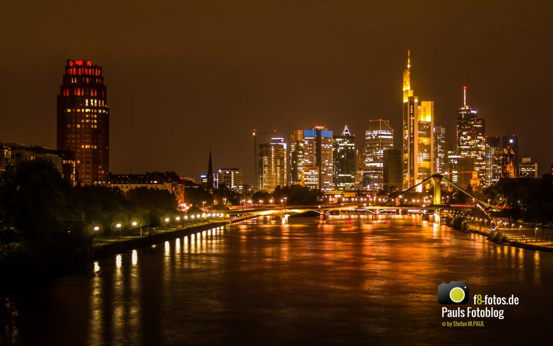 Frankfurt am Main in der Nacht